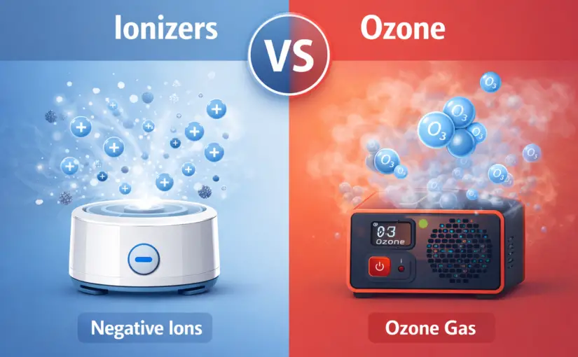 Ionizers vs. Ozone
