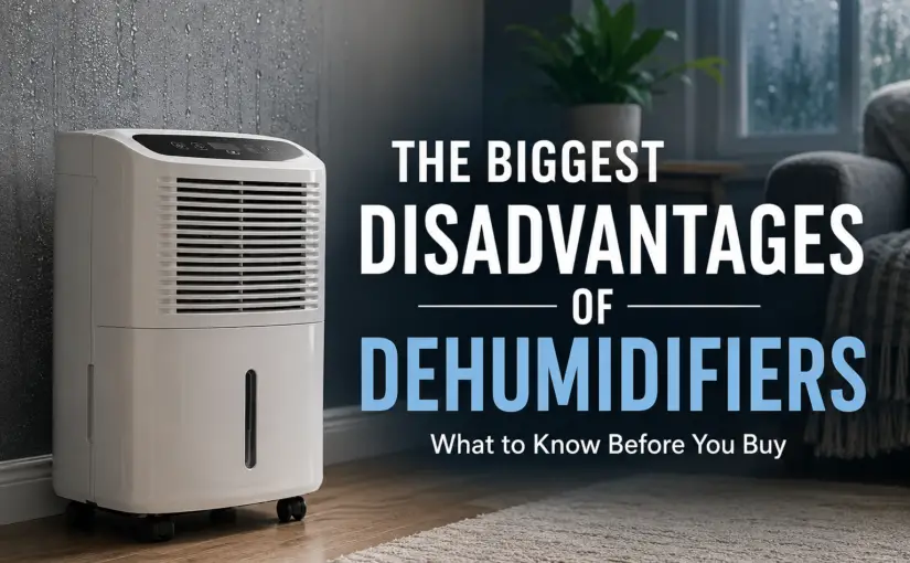The Biggest Disadvantages of Dehumidifiers (And How to Minimize Them)