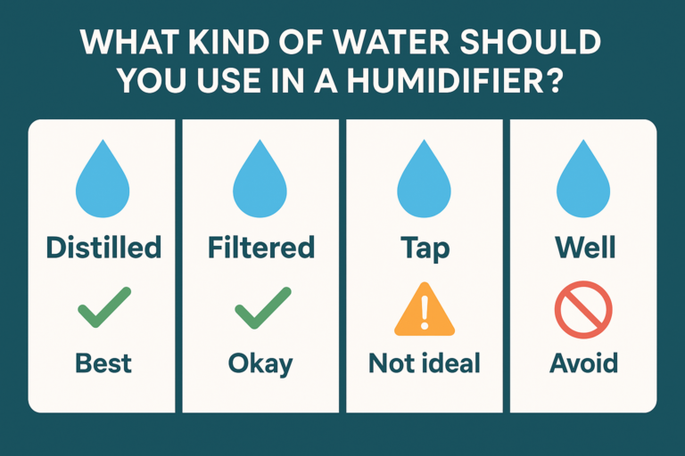 What Kind Of Water Should You Use In A Humidifier