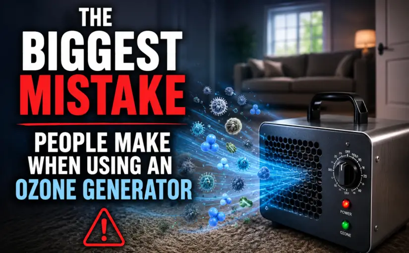 The Biggest Mistake People Make When Using an Ozone Generator