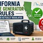 Are Ozone Generators Legal in California? The CARB Rules Explained Guide to California CARB ozone generator regulations explaining certification requirements, ozone limits, and air cleaner compliance rules.