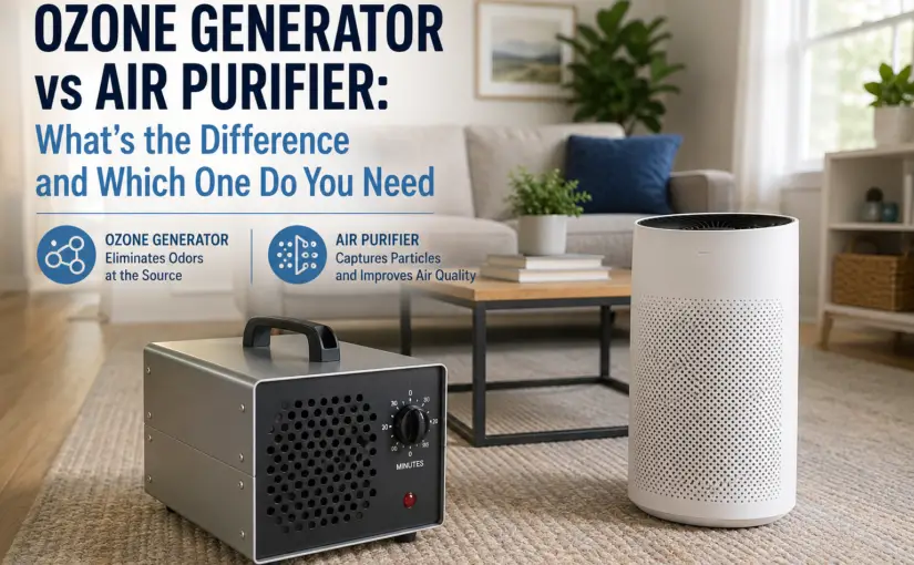 Ozone Generator vs Air Purifier: What’s the Difference and Which One Do You Need