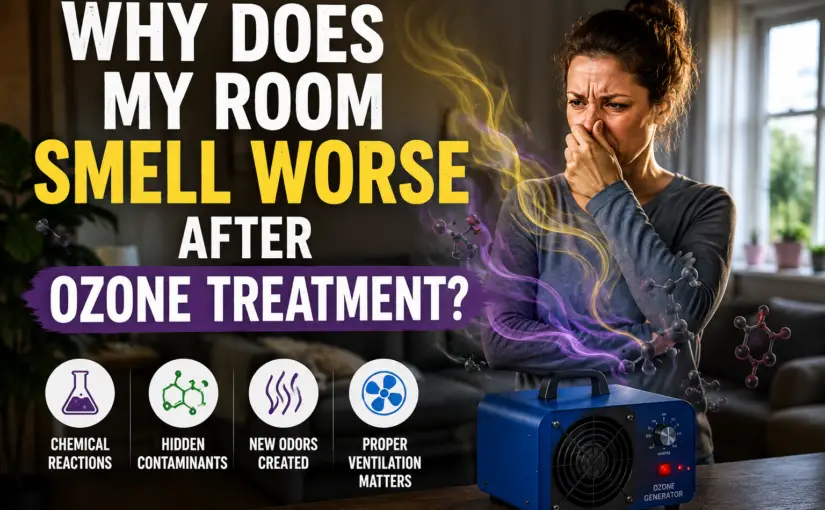 Why Does My Room Smell Worse After Ozone Treatment?