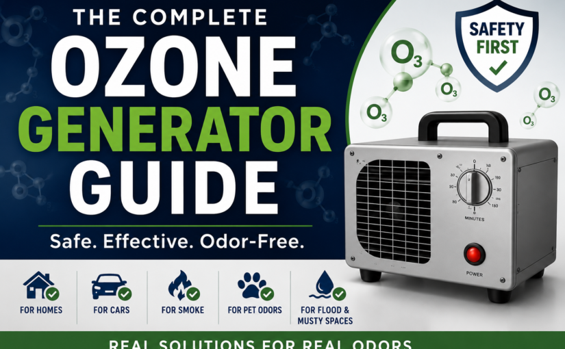Homeowner’s Ozone Generator Safety Manual (Part 1): Safe Use & Fundamentals